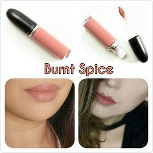New MAC Burnt Spice Retro Matte  Liquid Lipstick